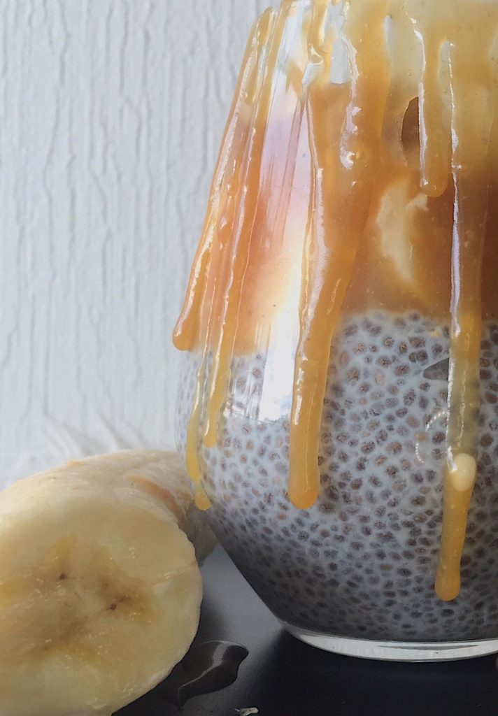 Banana Foster Chia Pudding The Hyperborean Spell