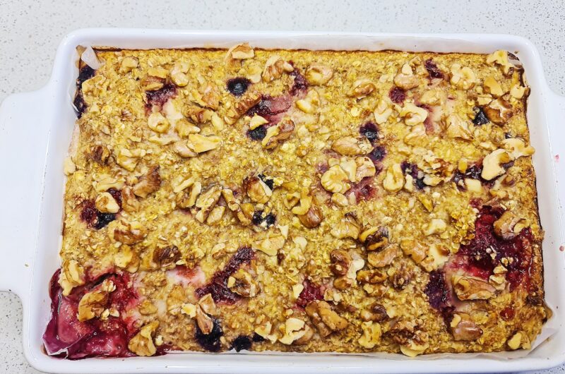 Healty Baked Oatmeal
