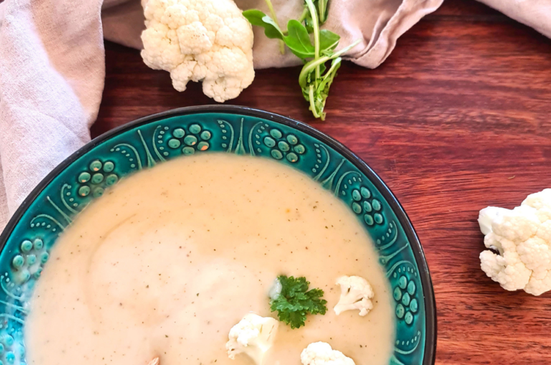 Kremet blomkålsuppe